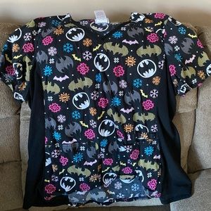 Batman Scrub Top